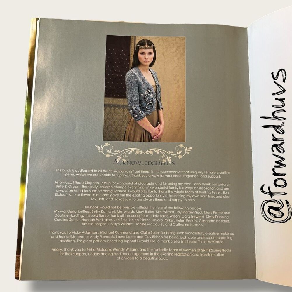 Cardigans by Louisa Harding – Knitting Pattern Book - Picture 4 of 8